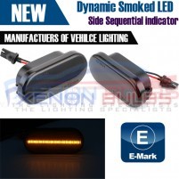 Smoked LED Sequential Turn Signal Light Day Driving Unit SEQUENTIAL IN..